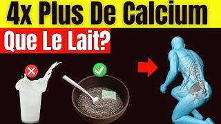 7 Aliments Qui Contiennent 4 Fois Plus De Calcium Que Le Lait renforcez vos os [upl. by Middle]