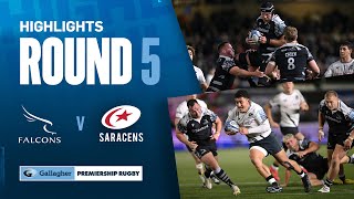 Newcastle v Saracens  HIGHLIGHTS  Dan Shines For Sarries  Gallagher Premiership 202324 [upl. by Amalburga500]