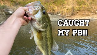 Late Summer Kayak Bass Fishing On Oologah Lake  PB Largemouth Bass [upl. by Yttocs]