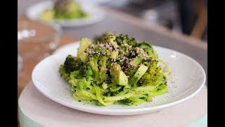 De Gezonde Goesting  Detoxbowl met broccoli courgette en erwtjes [upl. by Aem887]