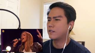 Didnt We Almost Have It All  Glennis Grace REACTION [upl. by Neve]