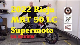 2022 RIEJU MRT 50 LC UK Review [upl. by Marilla]