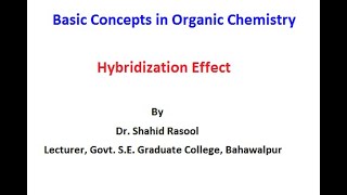 Hybridization effect by Dr Shahid Rasool [upl. by Annauqahs]