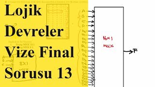 Sayısal Tasarım Vize ve Final Soruları 13 Mantık Devreleri Vize ve Final Soruları [upl. by Euphemiah312]