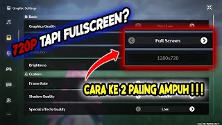 Cara Fullscreen di rata kiri  Wuthering Waves PC [upl. by Nna]