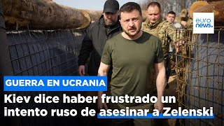 Ucrania dice haber frustrado un complot del espionaje ruso para asesinar al presidente Zelenski [upl. by Oflunra]