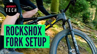 How To Set Up Any RockShox Fork  Everything You Need To Know About Suspension Fork Setup [upl. by Latreese942]