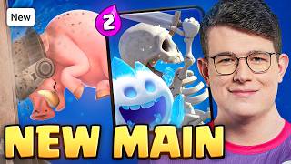 MY NEW MAIN DECK IS DOMINATING THE META  Clash Royale [upl. by Ynohtona]