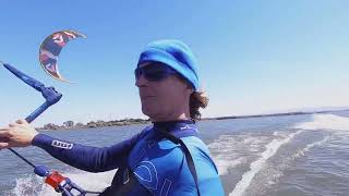 Sherman Island Kitesurfing with Boardsports California [upl. by Nolahs471]