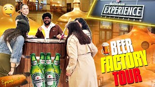 FIRST TIME  Drinking Beer in Amsterdam  HEINEKEN BEER FACTORY TOUR 🍺  Foodie Prabu [upl. by Taveda682]