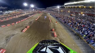 GoPro HD Ryan Villopoto Main Event 2013 Daytona Supercross [upl. by Hiroshi]