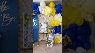 Amalfi CoastItalian Lemon Balloon Backdrop Idea [upl. by Airrotal]