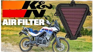 Honda Transalp XL750 AIR FILTER Replacement  Step by Step Complete TUTORIAL [upl. by Eslehc]