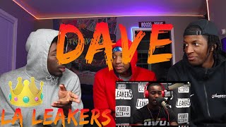 AMERICANS REACT  Dave Freestyle With The LA Leakers [upl. by Coyle]