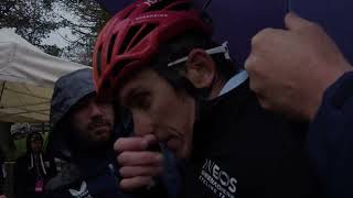 Geraint Thomas  Interview at the finish  Stage 16  Giro dItalia 2024 [upl. by Funk]