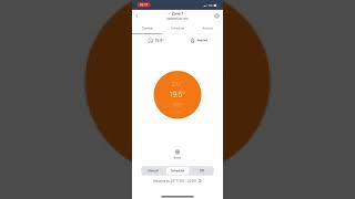 How to use the Hive smartphone app for your heating on a combi boiler [upl. by Reste]