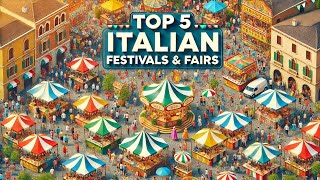 Top 5 Italian Festivals and Fairs You Can’t Miss [upl. by Auguste749]