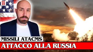 LUcraina usa per la prima volta i missili ATACMS in Russia [upl. by Nedrud]