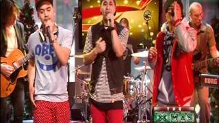 Young Mens Society  Last Christmas  X Factor Xmas on The Morning Show FULL [upl. by Acinot574]