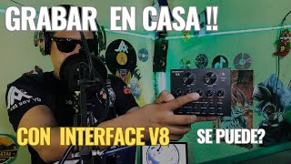 canta con una interface v8 sin gastar tanto dinero [upl. by Nnaarual]