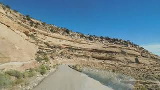 Moki Dugway Utah Hwy 261 North of Mexican Hat Utah [upl. by Lanod]