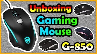 80rbanGaming Mouse Micropack Excalibur Series G850 6 Buttons Unboxing amp Review Good Recommend [upl. by Chlores]