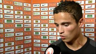 Interview Ibrahim Afellay na NederlandSlowakije 30052012 [upl. by Ahsimik]