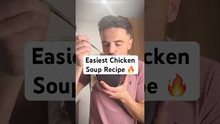 The easiest CHICKEN SOUP recipe to warm up this winter 🥶🥣 [upl. by Nylrats]