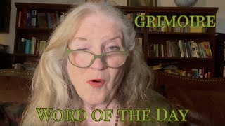 Word of the Day 1 Week 16  Grimoire [upl. by Nirrat]