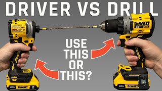 When To Use an Impact Driver VS Drill The ULTIMATE Guide [upl. by Westley]