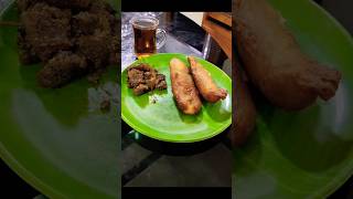 ചൂട് പഴംപൊരിയും ബീഫും 🥰food trendingshorts pazhampori pazhamporibeef kottayamfood [upl. by Ardnekat623]