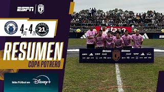 LA SUB 21 LE GANÓ UN PARTIDAZO POR PENALES A CHAMPIONSLI PERO NO LE ALCANZÓ  RESUMEN  COPA POTRERO [upl. by Elagibba369]