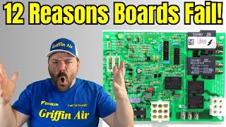 12 Reasons HVAC Control Boards Fail [upl. by Adnamma]