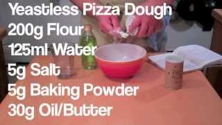 The Baking Chin Ep 14 quotYeastless Pizza Oh Myquot [upl. by Irrac]