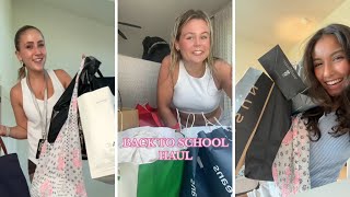 Back To School Haul  TikTok Compilation 11 [upl. by Iadahs]