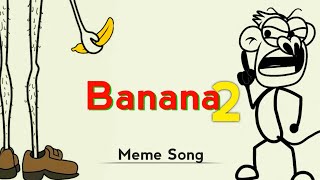 Banana2 Remix  4k Meme Song  Rico Animation x Music Zone  Best Funny Song [upl. by Nylkaj499]