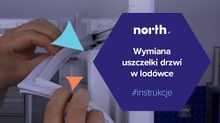 Wymiana uszczelki drzwi chłodziarki  lodówka Bosch  Northpl [upl. by Landsman59]