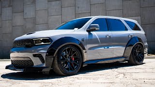 Widebody Hellcat Durango  West Coast Customs [upl. by Enomor]