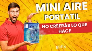 Mini AIRE ACONDICIONADO o ENFRIADOR nadie hace estas pruebas  Gofix México [upl. by Lebazej602]