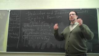 Critical Thinking Deductive and Inductive Arguments with Implicit Premises [upl. by Nhtanhoj]