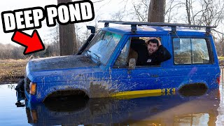 FourWheeler TIRES on JEEP MUDDING [upl. by Nel]