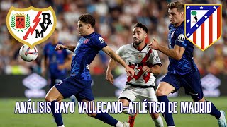 Análisis del Rayo Vallecano 11 Atlético de Madrid [upl. by Sire]