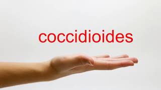 How to Pronounce coccidioides  American English [upl. by Nitsugua]