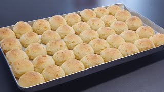 Essa é a melhor receita de Pão de Queijo com Polvilho Doce Receita fácil sem glúten [upl. by Armelda]