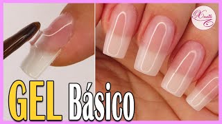 05 Como hacer Uñas de GEL UV ❤️ paso a paso PRINCIPIANTES 💅 Curso GRATIS Uñas de GEL y POLYGEL [upl. by Tillie]