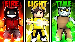 We Upgraded ELEMENTAL POWERS in ROBLOX [upl. by Zaneta]