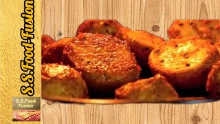 potatoes  roasted potatoes  baked potatoes  perfect baked potatos by SSFoodFusion [upl. by Ehcram788]