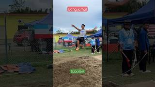 Long jump  Lompat jauh u18 trackandfield longjump lompatjauh [upl. by Pinette]