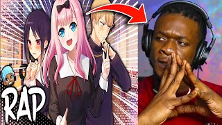 KaguyaSama Love Is War Rap Song  quotChika Dancequot  GameboyJones ft DizzyEight REACTION [upl. by Lawtun106]