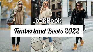 How to Style Womens Timberland Boots Winter 2022  Winter Fashion LookBook  THE TRENDY IDEAS [upl. by Amasa513]